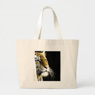 tijger grote tote bag