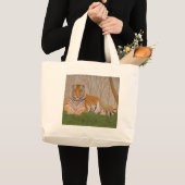tijger grote tote bag (Voorkant (product))
