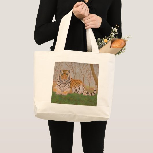 tijger grote tote bag (Voorkant (product))