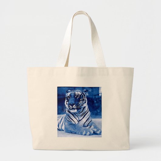 tijger grote tote bag (Voorkant)