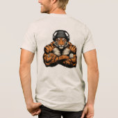Tijger Gym Tri-Blend Shirt (Achterkant)