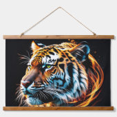 tijger hangend wandkleed (Voorkant)