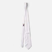 Tijger - Het Kleurrijke Herten Kunstwerk Stropdas (Achterkant)