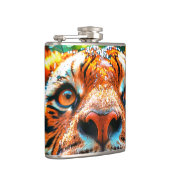 tijger heupfles (Rechts)