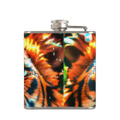 tijger heupfles (Achterkant)