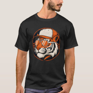 Tijger honkbal Tijger Tijdloos Vintage T-shirt