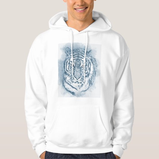tijger hoodie (Voorkant)