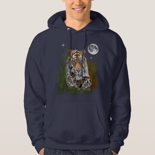 tijger hoodie (Voorkant)