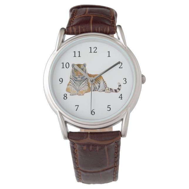 tijger horloge (Voorkant)