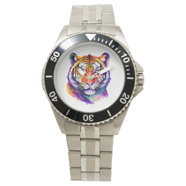 tijger horloge (Voorkant)