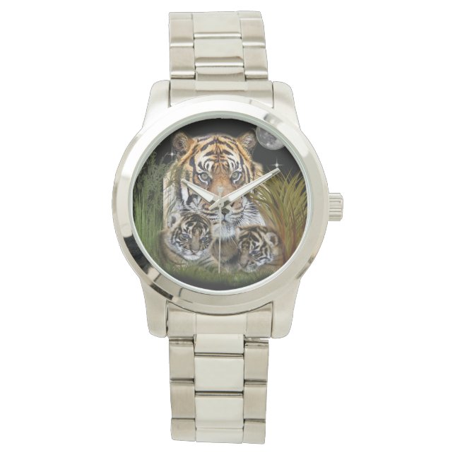 tijger horloge (Voorkant)