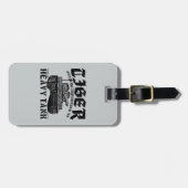 Tijger I-Bagagelabel Bagagelabel (Voorkant horizontaal)