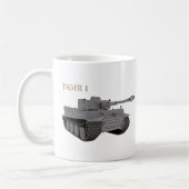 Tijger I Duitse WW2-tank Koffiemok (Links)