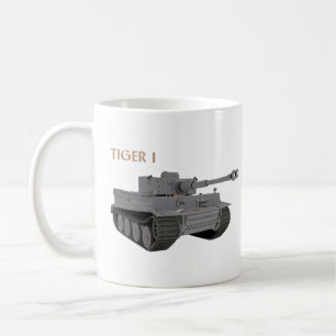 Tijger I Duitse WW2-tank Koffiemok