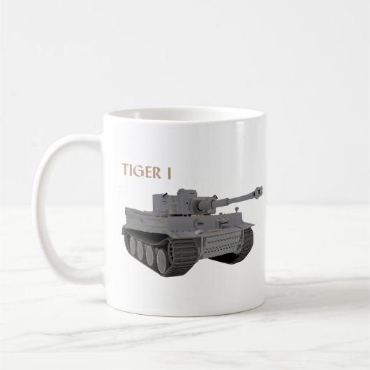 Tijger I Duitse WW2-tank Koffiemok (Links)