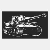 Tijger I Sticker (Voorkant)