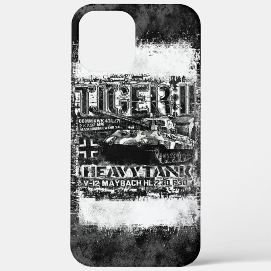 tijger II Case-Mate iPhone Case (Achterkant)