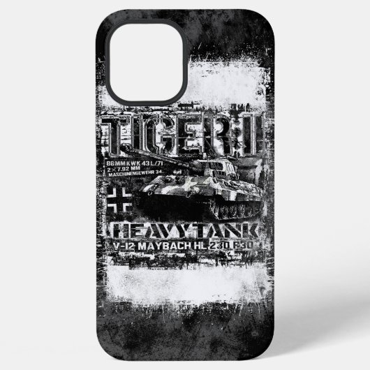 tijger II iPhone Hoesje (Achterkant)