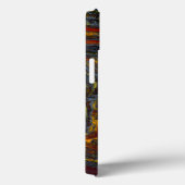 tijger ijzer in rood, geel, blauw Case-Mate iPhone case (Achterkant / Rechts)