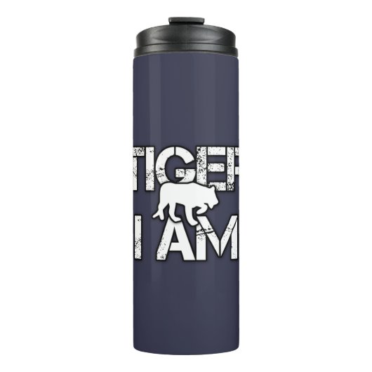 Tijger ik ben tijger thermosbeker (Voorkant)