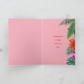 Tijger... ik ben wild over je roze Valentijnsdag. Kaart (Binnen)