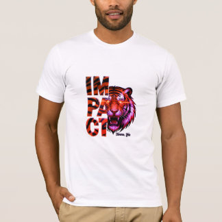 Tijger 'IMPACT' - Moedig Gouden Esthetiek T-shirt