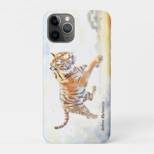 Tijger in actie 3 Case-Mate iPhone case
