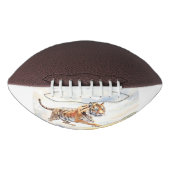 Tijger in actie american football (Voorkant)