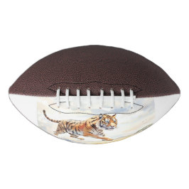 Tijger in actie american football