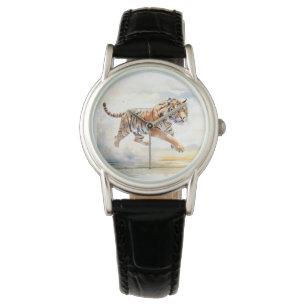 Tijger in actie horloge
