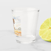 Tijger in actie shot glas (Rechts)