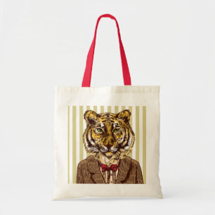 Tijger in avond Draag Tote Bag