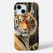 Tijger in Bamboe Bos Case-Mate iPhone Case (Achterkant)