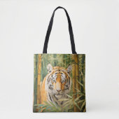 Tijger in bos tote bag (Voorkant)