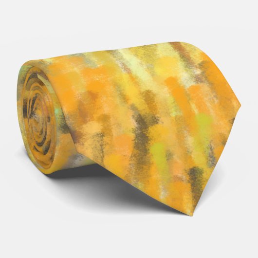 Tijger in de grasstropdas stropdas (Opgerold)