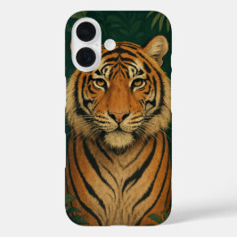 Tijger in de jungle iPhone 16 hoesje