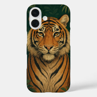 Tijger in de jungle iPhone 16 hoesje
