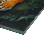 Tijger in de jungle snijplank (Hoek)