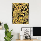 Tijger in de jungle (Tiger in the Jungle) (1893 Poster (Thuiskantoor)