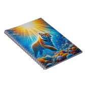 Tijger in de oceaan notitieboek (Rechterzijde)