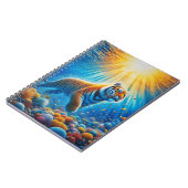 Tijger in de oceaan notitieboek (Linkerzijde)