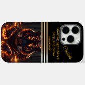 Tijger in de schaduw Case-Mate iPhone case (Achterkant (horizontaal))