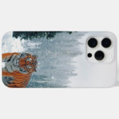 Tijger in de sneeuw Case-Mate iPhone case (Achterkant (horizontaal))