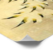 tijger in de sneeuwhoofdstad Katsushika Hokusai 18 Poster (Hoek)