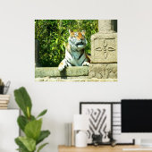 Tijger in de tempel poster (Thuiskantoor)
