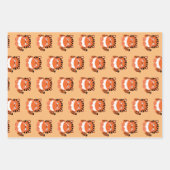 tijger in de vorm van een Cute kawaii-tijger die p Inpakpapier Vel (Voorkant 3)