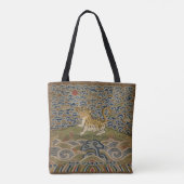 Tijger in de wolken uit de Qing-dynastie Tote Bag (Achterkant)