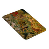 Tijger in een tropisch Storm door Henri Rousseau Magneet (Rechterzijde)