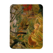 Tijger in een tropisch Storm door Henri Rousseau Magneet (Verticaal)