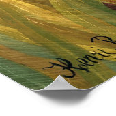 Tijger in een tropisch Storm, Henri Rousseau Poster (Hoek)